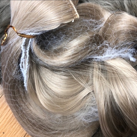 24” STRAIGHT LIGHT ASH BLONDE 280G CLIP INS *NWT*